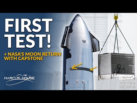 SpaceX Starship Updates & Starlink Loader Tested,  NASA CAPSTONE Success, SES-22,  USSF-12 and more