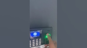 essl K30 biometric attendance and access control system at indore gream space hettich india #essl#ai