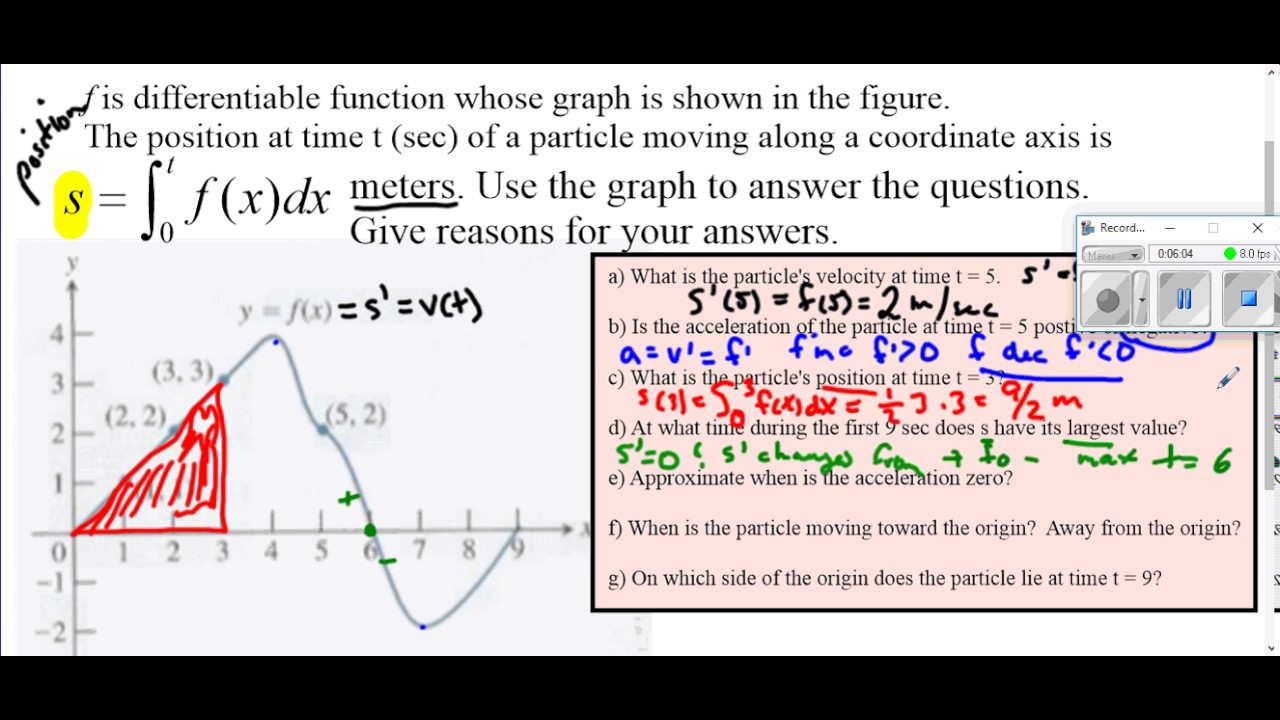 Particle Motion Problem - YouTube
