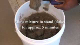 PERMACOLOR® Grout: Mixing