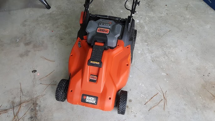 Black & Decker CMM1200 24 Volt Battery Cordless Lawn Mower for