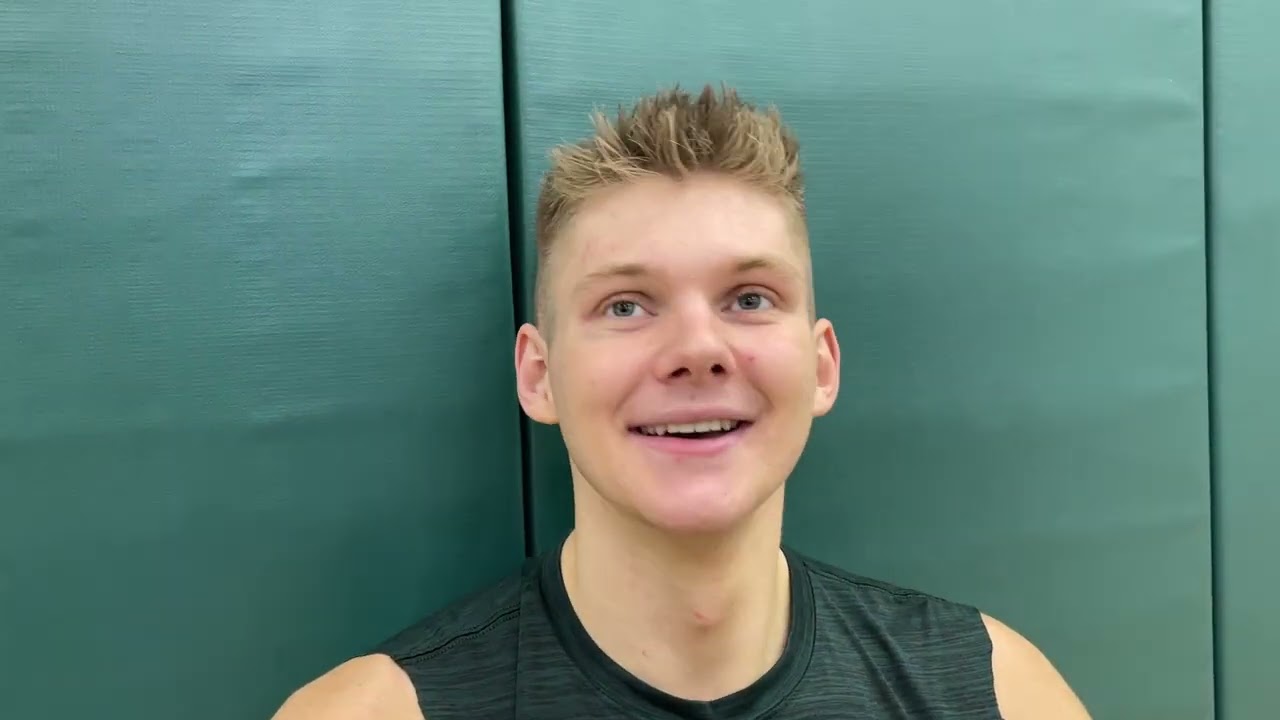 MSU's Jaxon Kohler on Senior Night, Seeing 102-year-old Great-Grandfather