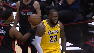 INSANE ENDING! Los Angeles Lakers vs Miami Heat Final Minutes ! 2023-24 NBA Season