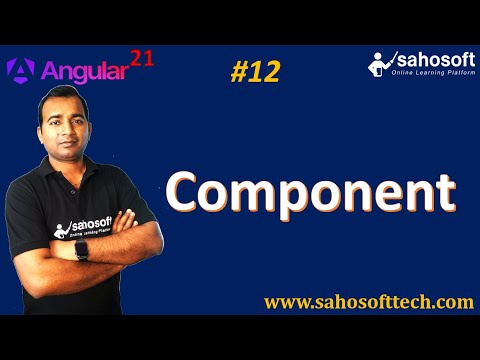 Component in Angular 21 Application | Angular 21 Tutorials in Hindi ...