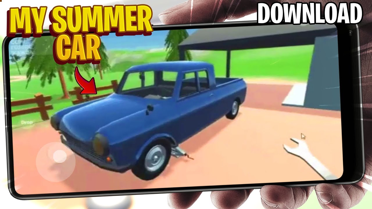 NOVO MY SUMMER CAR PRA ANDROID 2021 QUE TOP!! PiCK UP #01 