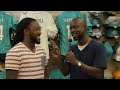 Omar Kelly and Chris Perkins at Dolphins Training Camp