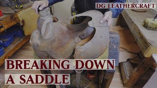 How to Break Down a Saddle