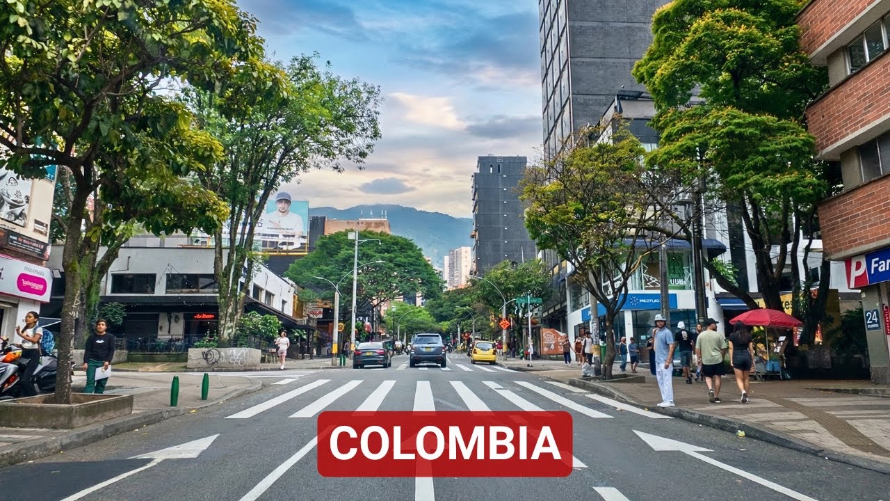 ​Medellín, Colombia 4K | Cinematic Drive in the City of Eternal Spring