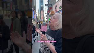 When Times Square is home #TimesSquareNYC #HumansofTimesSquareNYC #HumansofNYC