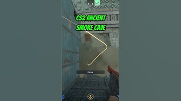 CS2 Ancient B Site Cave Smoke! #cs2 #counterstrike2
