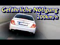 Verrückter Mercedes-Fahrer, mit Vollbremsung in die Abfahrt und Ampeln | DDG Dashcam Germany | #473