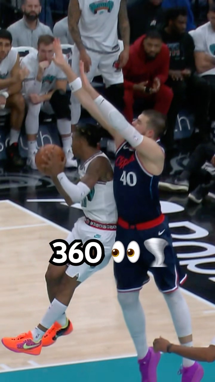 Ja Morant’s UNREAL 360 finish! ??️|#Shorts
