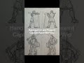Paper mini wip for Olden War #ttrpg #art #miniatures #drawing #miniaturepainter #rpgminiatures #rpg