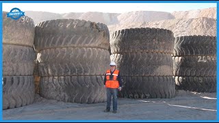 How To Recycle Largest OTR Tires. Retreading Process And Heavy Duty Equipments For Tire Recycling