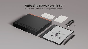 BOOX Note Air5 C Official Unboxing