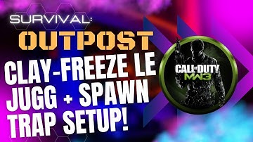 Clip: Outpost - freeze Jugg w/ claymore! + spawn trap setup | MW3 Survival