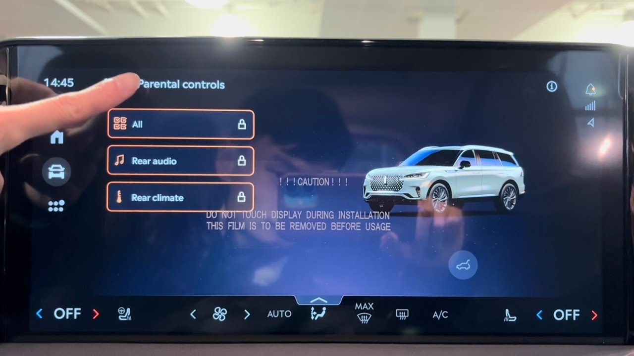 Lincoln Digital Experience Google OS Menu Options & Settings Quick Overview - Dec 10, 2025