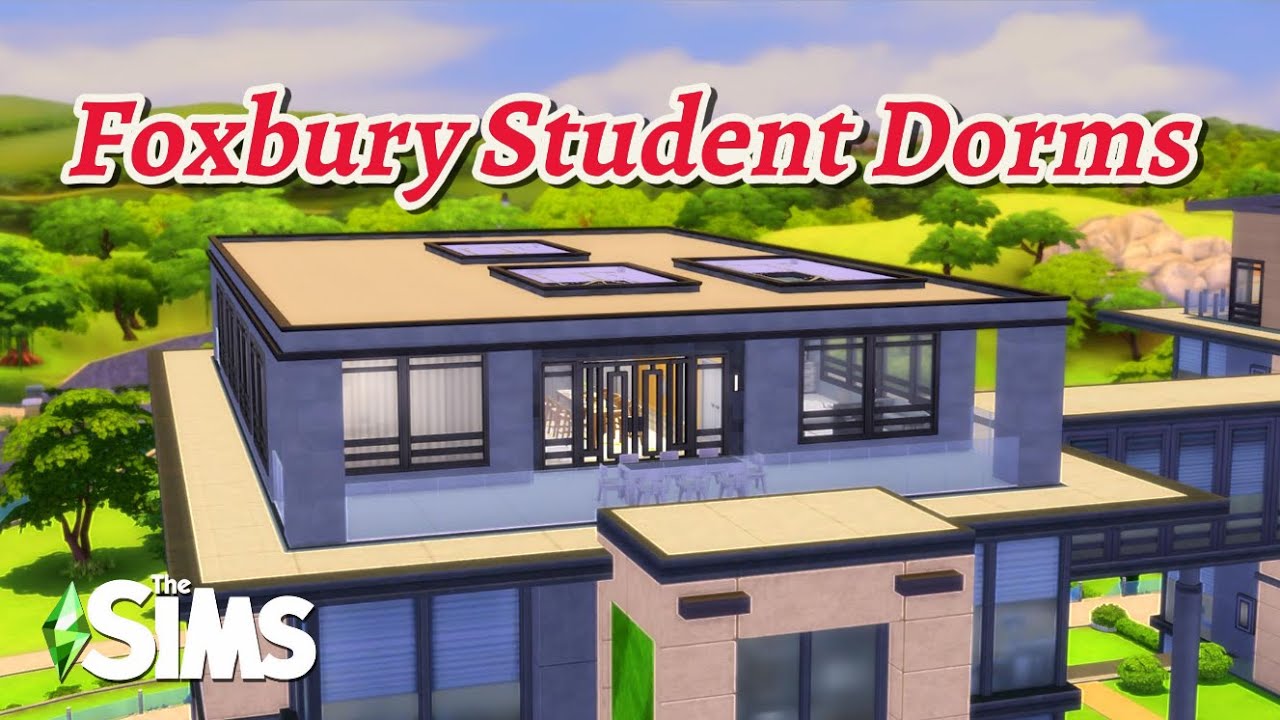 Building Luxury Student Housing | The Sims 4 Speed Build