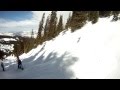 Runaway snowboard on little rose  telluride co