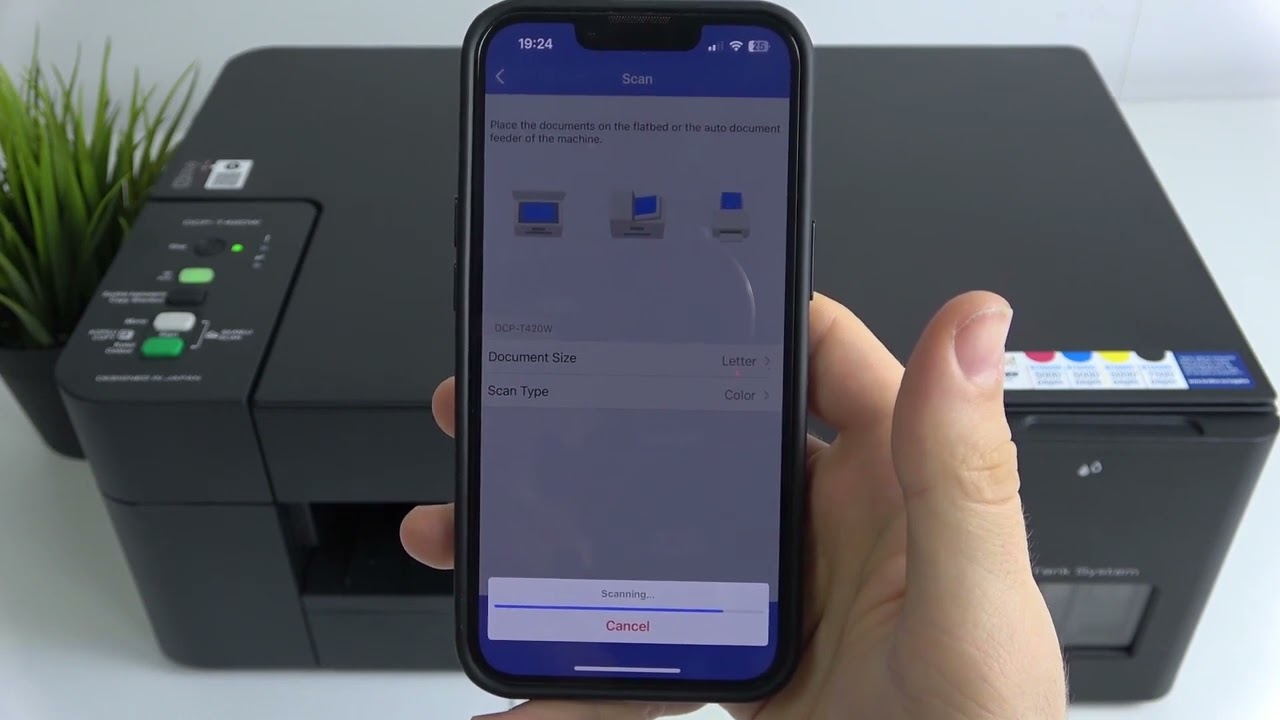 BROTHER DCP-T420W – スキャン方法