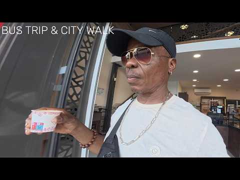 Macouria to Family Plaza 🇬🇫➡️| Bus Ride, Coffee & City Walk