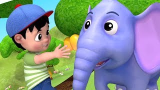 Hathi Dada Jhoom Ke Chale | Hindi Rhyme For Kids