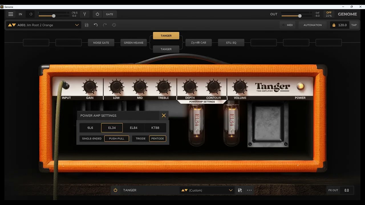 The Jim Root Trinity (Genome - EVH 5150 VS Orange Rockerverb)