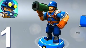 Mini Guns - Omega Wars - Gameplay Walkthrough Part 1 (Android, iOS Game)