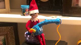 Elf on the Shelf Ideas for Mischief - Courtesy of “Bonkers” Elf.
