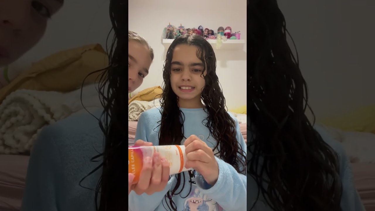 Première partie je fais ma routine de mes cheveux 👍