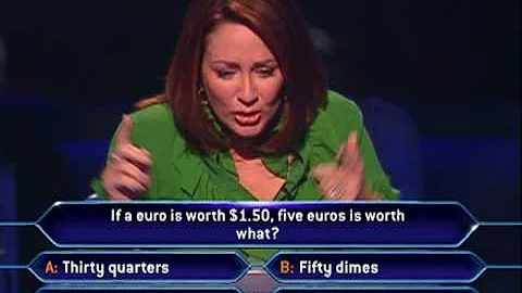 Patricia Heaton on "Who Wants to Be a Millionaire"