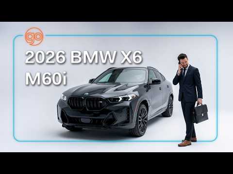 COUPE SUV POWER – 2026 BMW X6 M60i Review