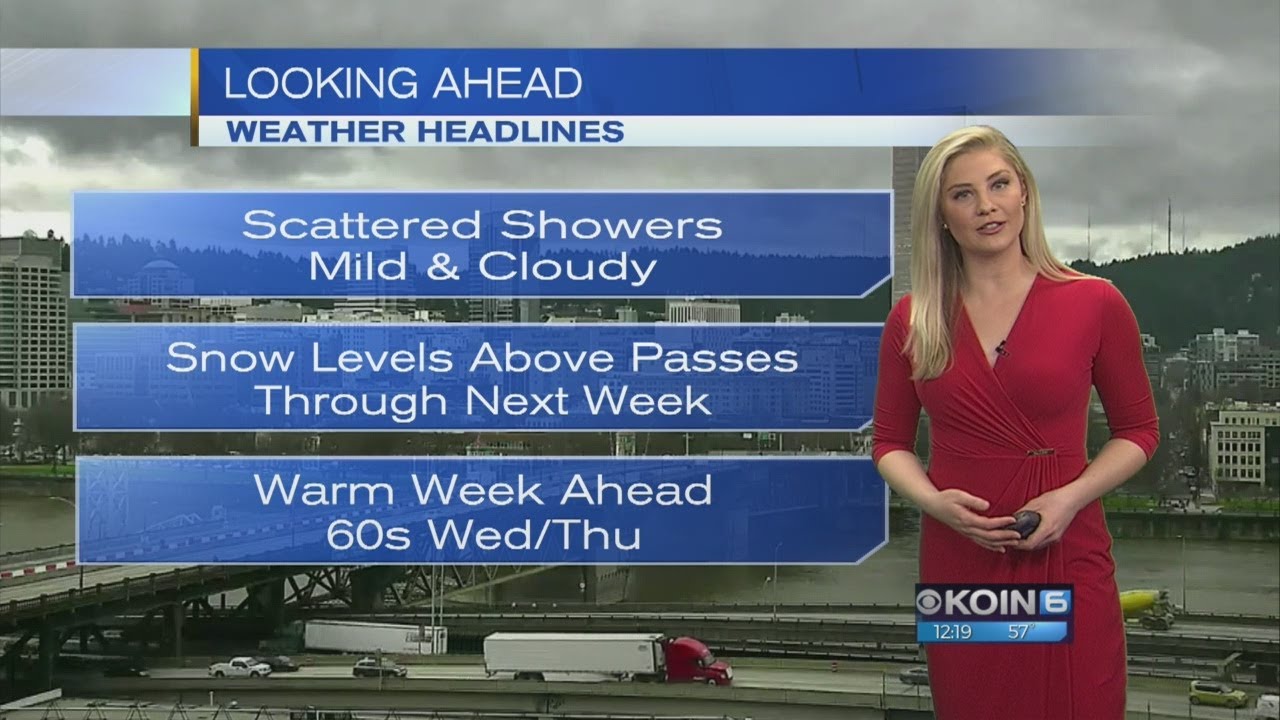 Noon Friday Forecast KOIN 6 News February 2, 2018 - YouTube