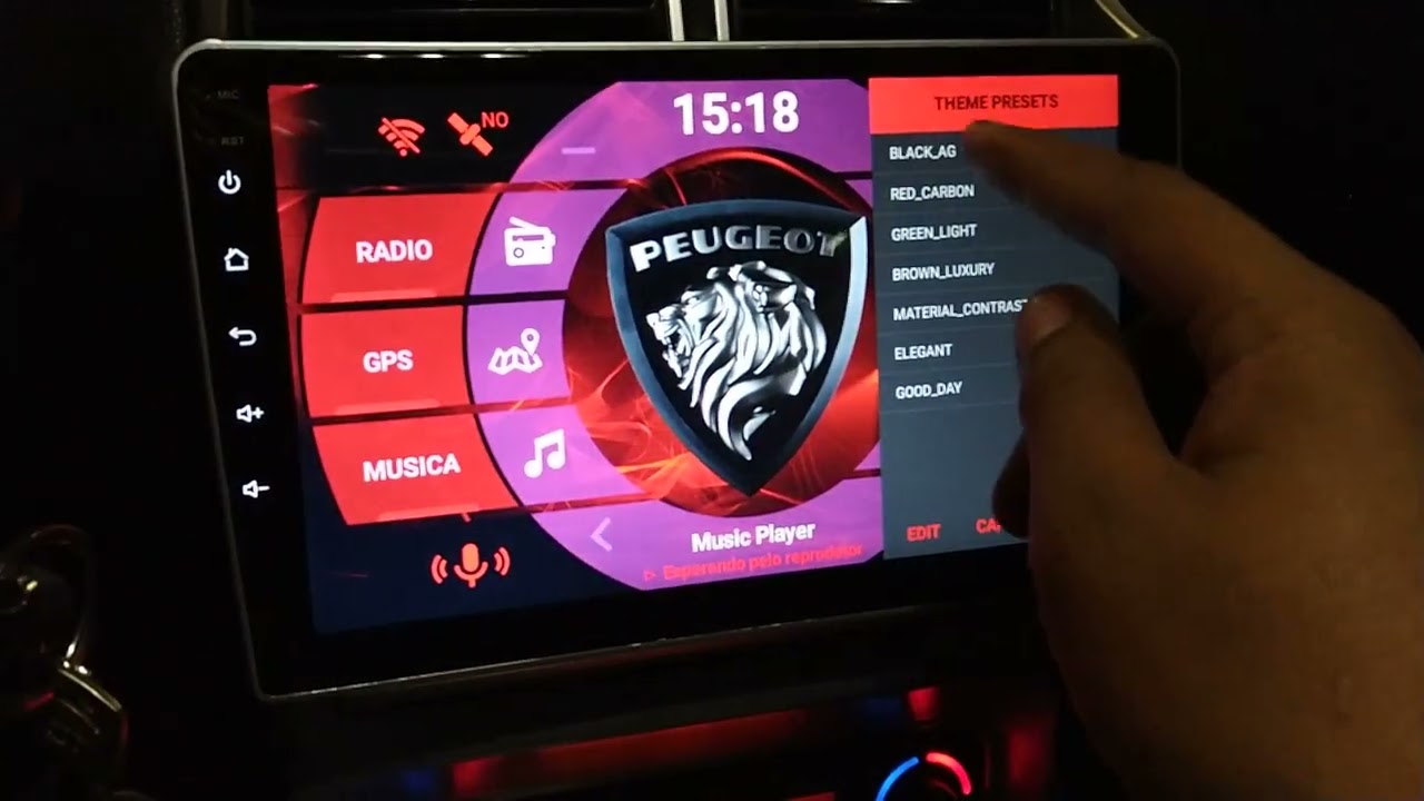 Multimídia Integrada Para o Peugeot 307 , Com Android e tudo mais!
