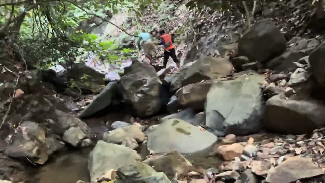 Desa terpencil kabupaten banjar, desa Remo kecil pegunungan meratus,