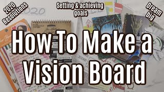 How To Make a Vision Board That Works - Guide & Vision Board Ideas – Clever  Fox®
