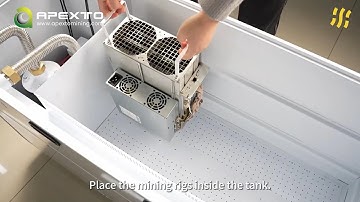 Immersion Cooling Kit C6 Support 6 Asics Inside Overclocking