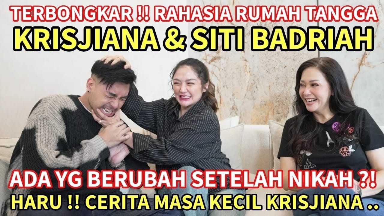 SITI BADRIAH DILARANG MANGGUNG ?! KRISJIANA BLAK-BLAKAN CERITAKAN ALASAN .. TRAUMA MASA KECIL ?!