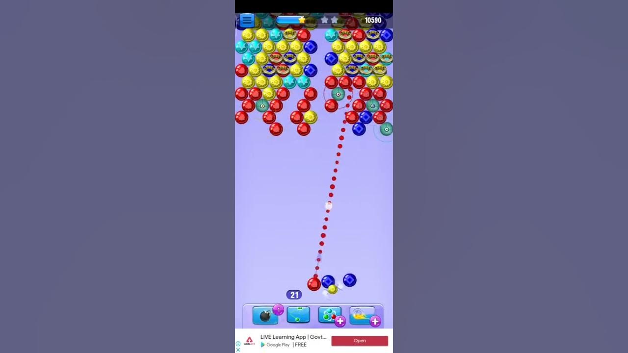 Primitive bubble shooter game level 1567-1572 