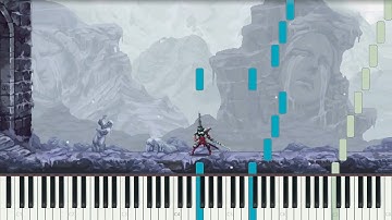 Blasphemous - Gélida Expiración ❄️ - piano tutorial