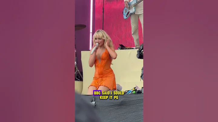 Sabrina Carpenter's NAUGHTIEST Nonsense outro in BBC Radio