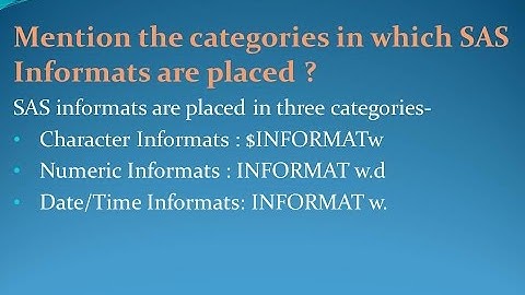 Latest SAS interview Questions and Answers for freshers and experienced– Part 4
