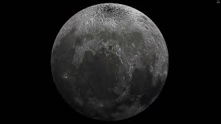 Moon of NASA. Animation 4K 60fps