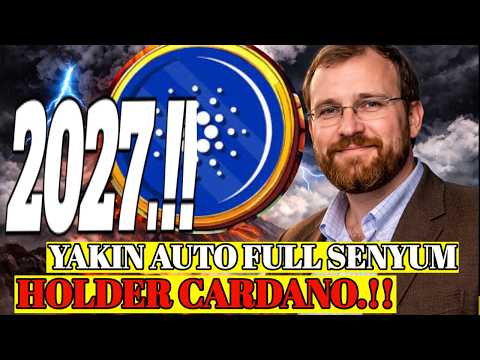 HOLD 50 CARDANO 2027 AUTO FULL SENYUM🔥🔥
