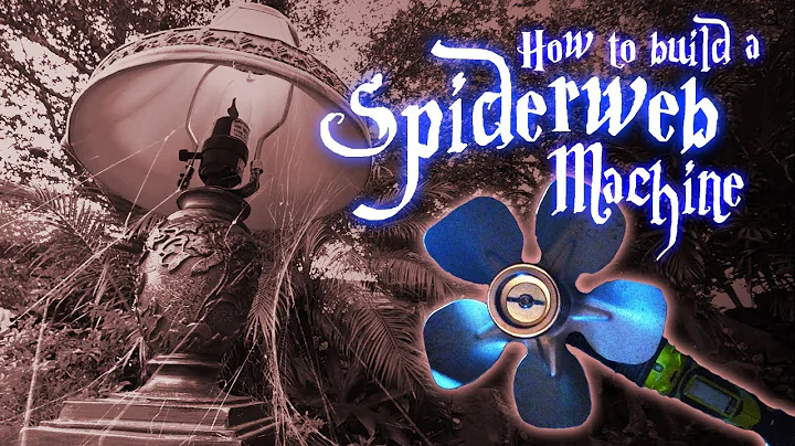 How to make fake Spider Webs or Cob Webs DIY