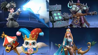 Lylia & Terizla Special Halloween, Diggie Elite, Miya Season 18 First Recharge Skin - Mobile Legends