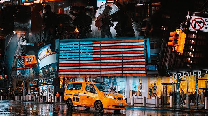 15 minutes of PURE RAINY Street Photography in New...