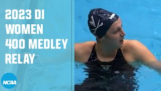 Women's 400-yard medley relay | 2023 NCAA swimming championships