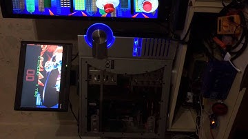 Prueba de ledwiz en visual pinball "Attack from Mars"