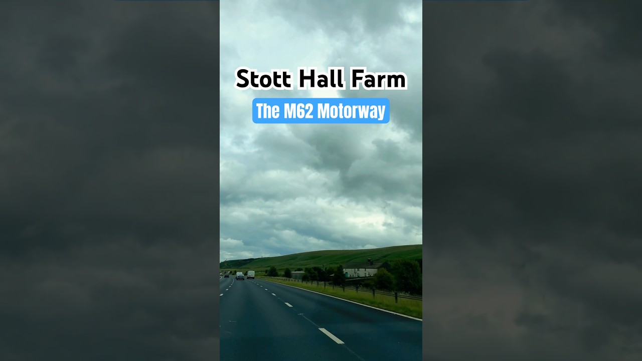 The Farm That Divides The M62 Motorway 🚙 🚜